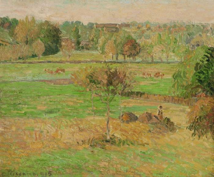 Camille Pissarro Autumn in Eragny France oil painting art
